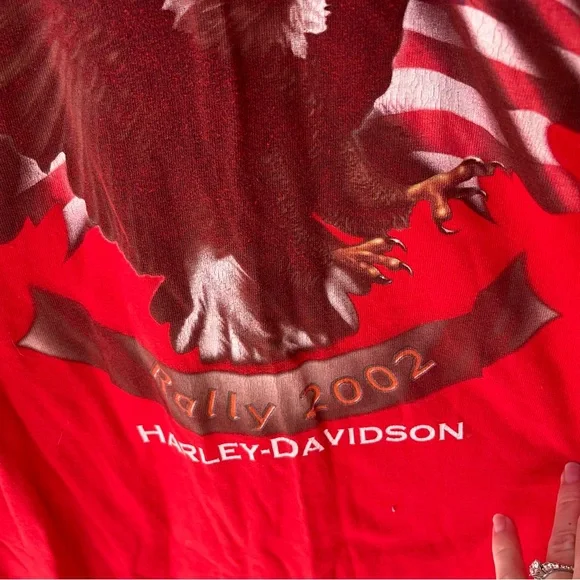 Harley Davidson Sturgis 2002 Men's XL Biker T-shirt - Picture 6 of 9